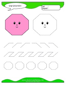 Çizgi Çalışma Sayfaları